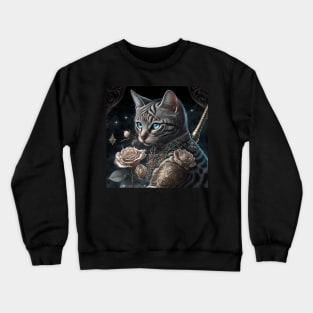 Bengal Cat Warrior Crewneck Sweatshirt